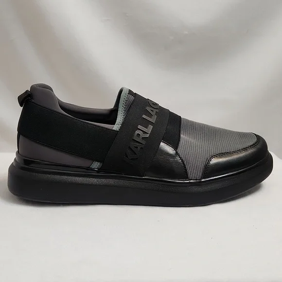 Karl Lagerfeld Paris Logo Slip-on Shoes (M Size 9) - Picture 1 of 16